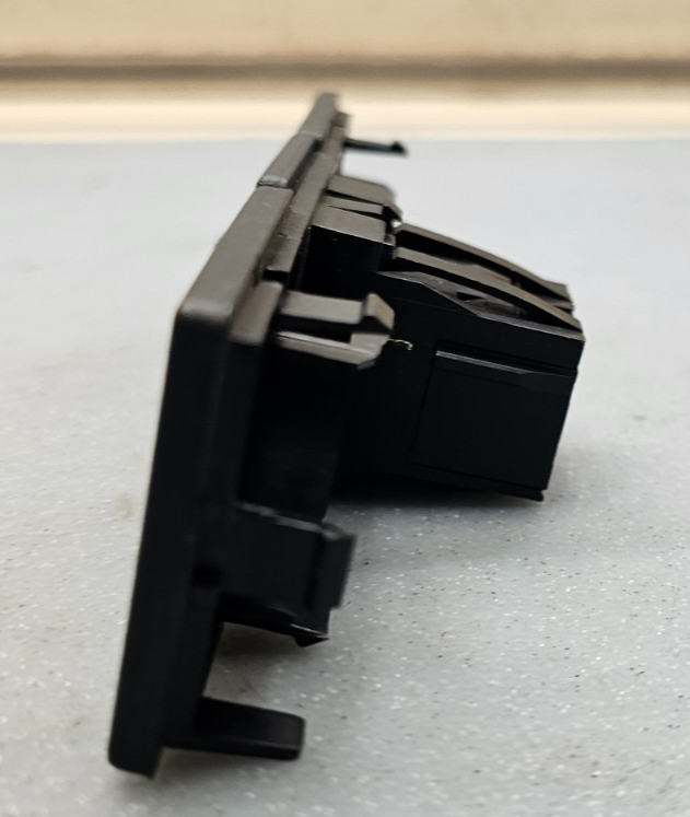 🔥95-00 Chevy GMC C/K Yukon Suburban Cargo Lamp Switch Bezel Assembly Black