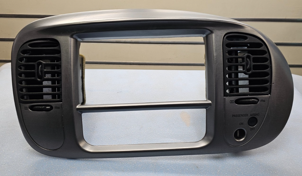 🔥1999-2003 FORD F150 F250 Expedition Dash Climate Control Radio Bezel BLACK OEM