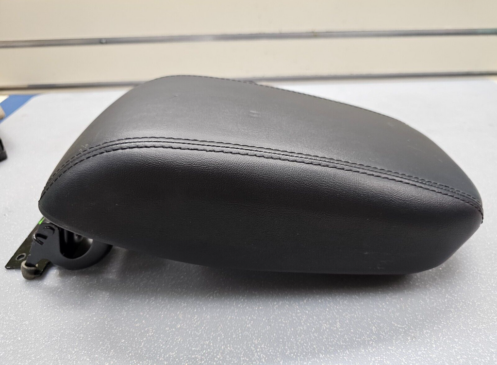🔥13-16 DODGE DART CENTER CONSOLE ARM REST LID LEATHER BLACK TOP PAD COVER BLACK