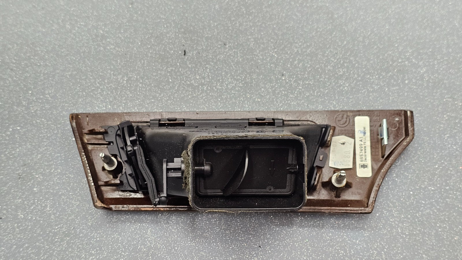 🔥04-10 BMW 535I 525I 530I 550I Left Driver Dash Air Vent Conditioning WOOD OEM