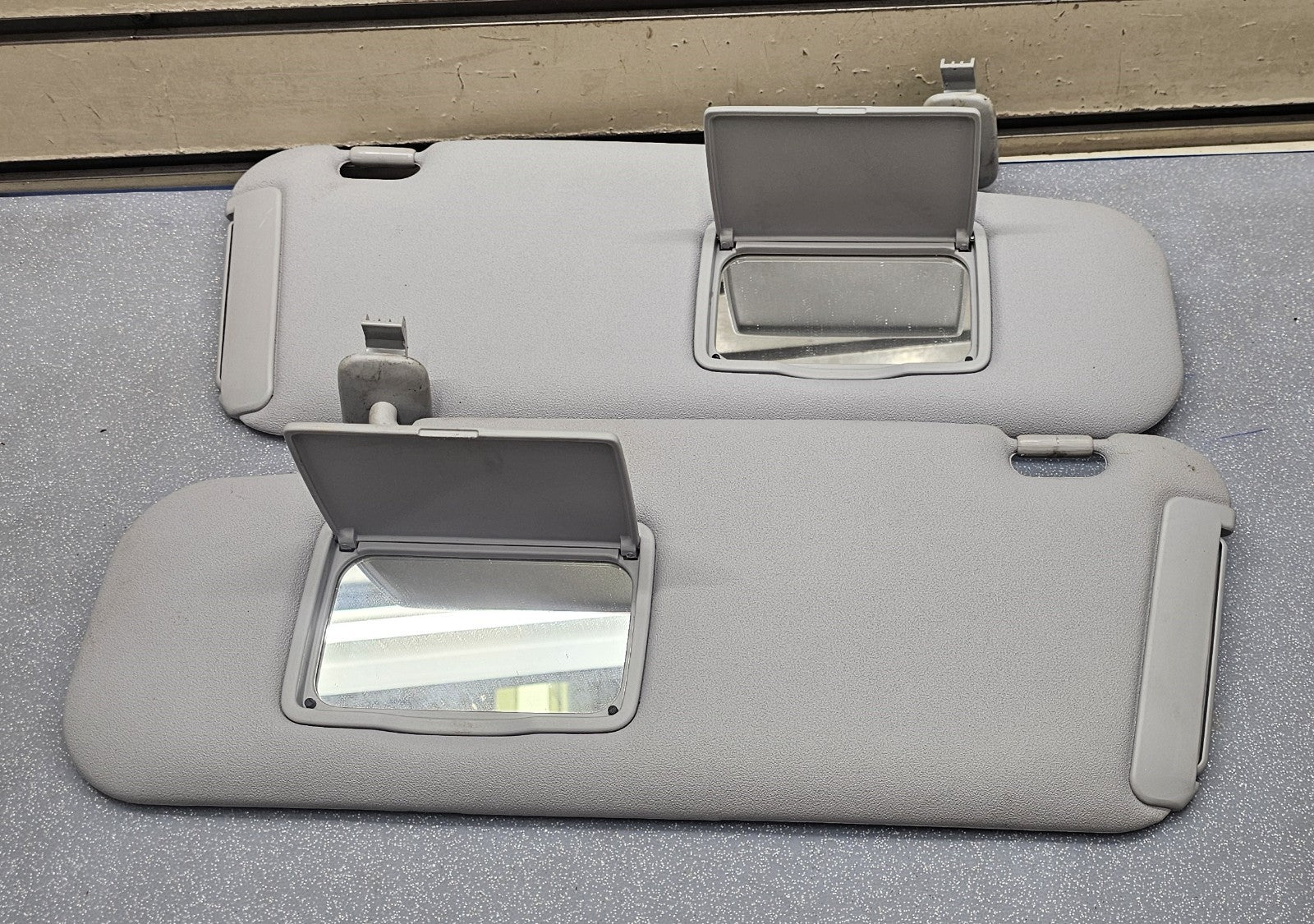 🔥07-12 Mazda CX-7 Sun Visor Left Driver Master Right Passenger RH LH Set OEM