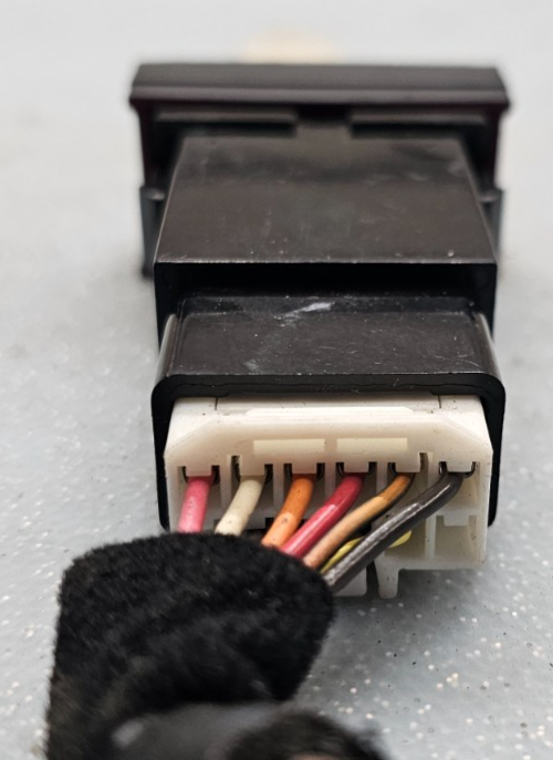 🔥07-09 SANTA FE HAZARD FLASHER EMERGENCY WARNING SWITCH OEM black