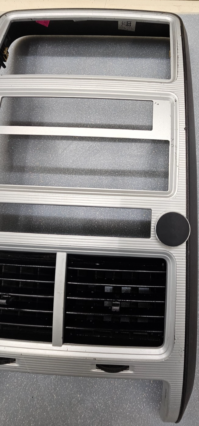 🔥09-10 DODGE JOURNEY Center DASH Radio Stereo TRIM BEZEL Climate Panel SILVER
