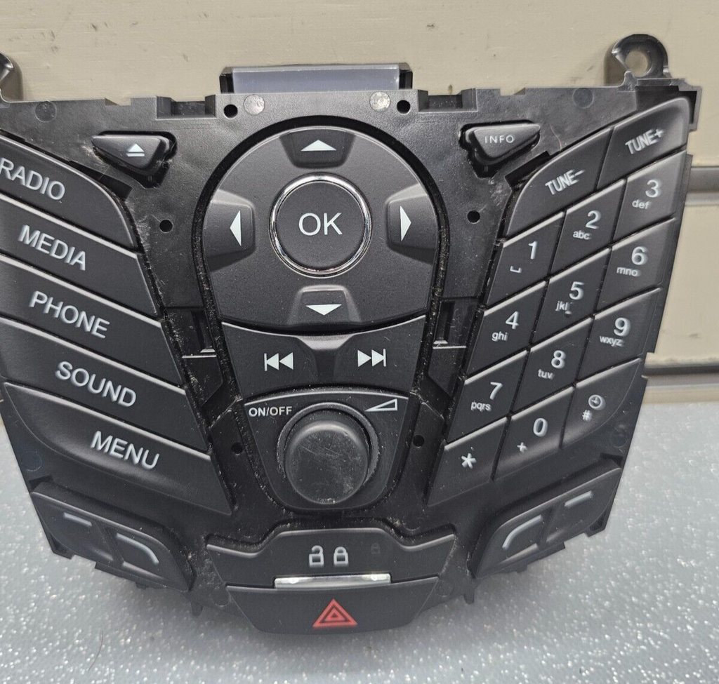 12-14 FORD FOCUS CENTER DASH AM FM RADIO STEREO CONTROL TRIM PANEL ASSEMBLY OEM