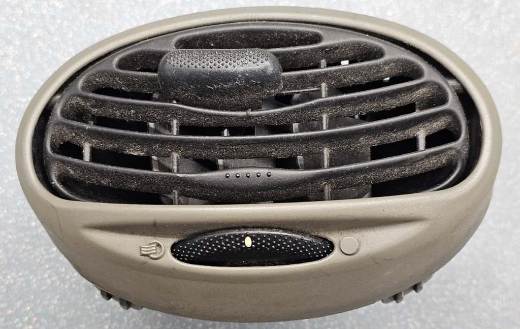 🔥00-04 FORD FOCUS Dash Left Driver Air Vent A/C AC Heater Panel Black/Tan