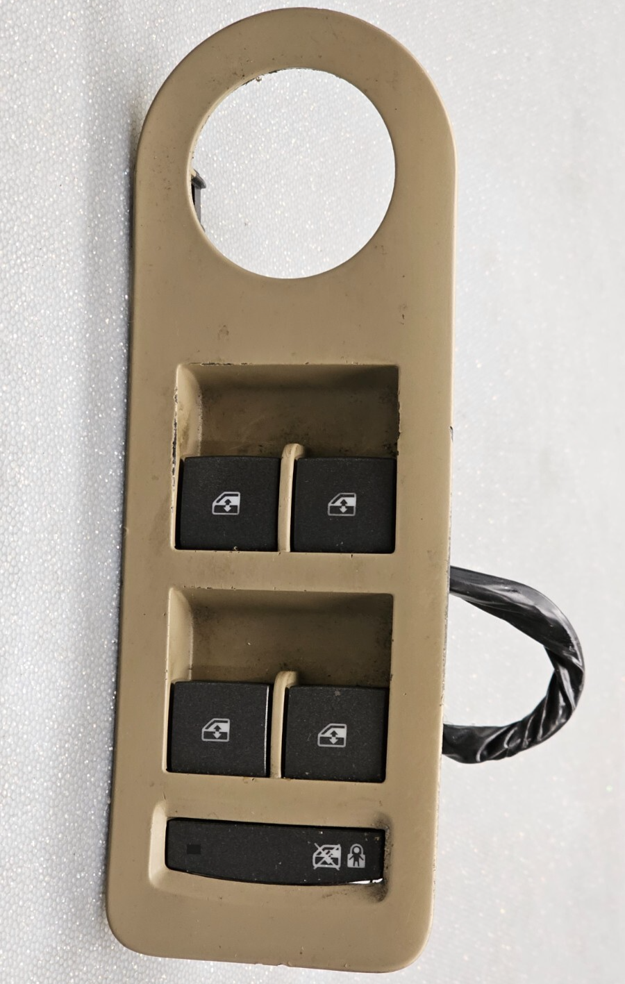 🔥10-13 Buick Lacrosse Front Left Driver Master Door Window Control Switch Tan