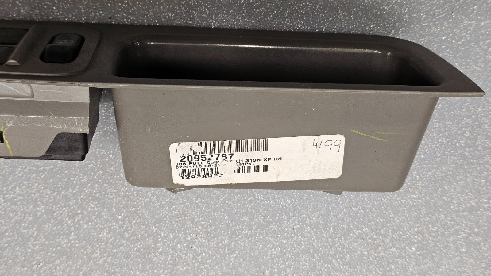 🔥10-12 Chevy Malibu Left Driver Master Power Window Mirror Switch Assembly Gray