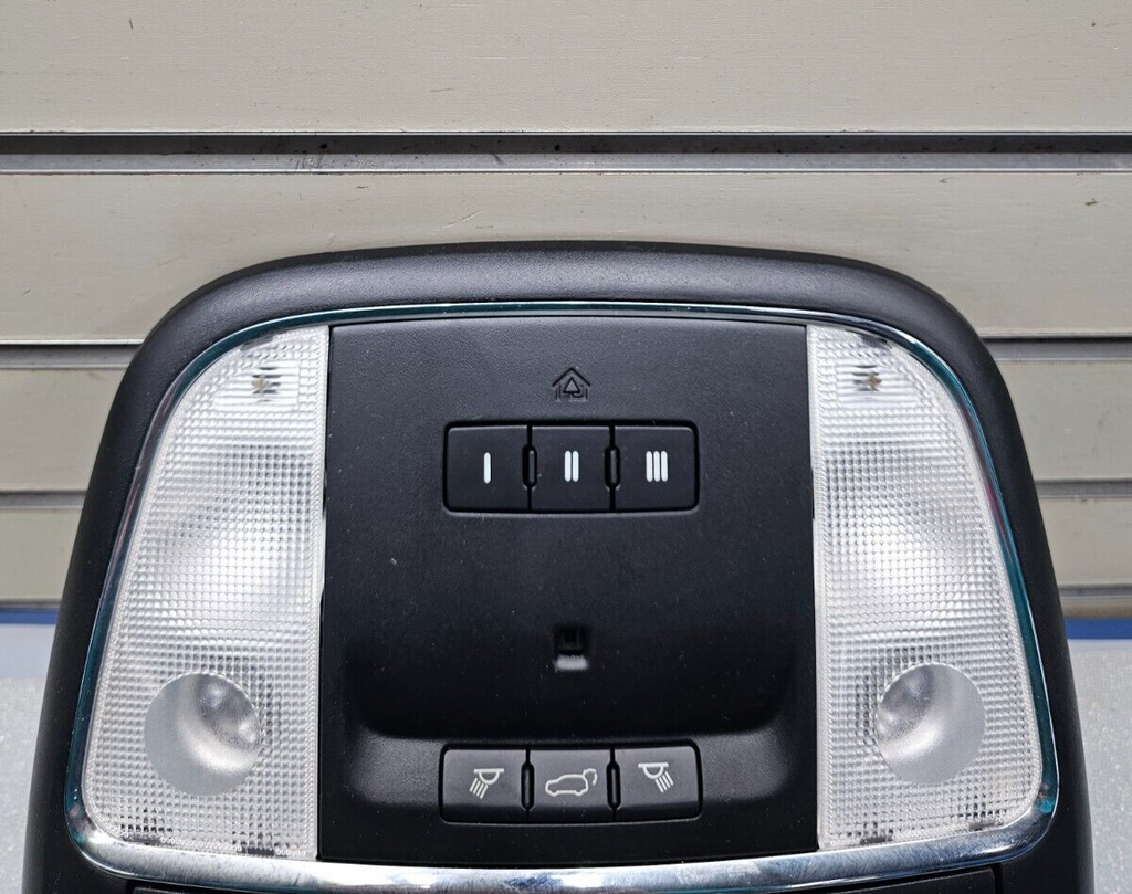11-15 GRAND CHEROKEE Black Overhead Roof Console Sunroof Liftgate Storage Black