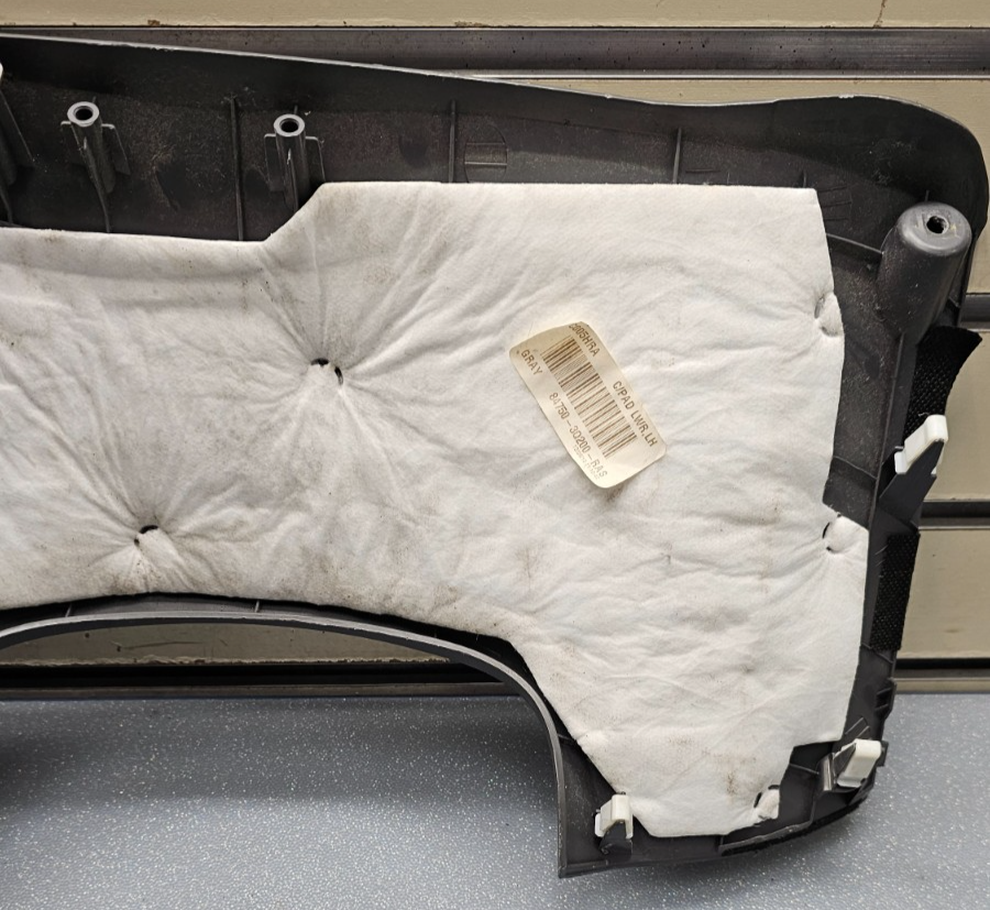 🔥11-14 SONATA LEFT DRIVER LOWER DASH COVER TRIM KNEE BOLSTER KICK PANEL GRAY