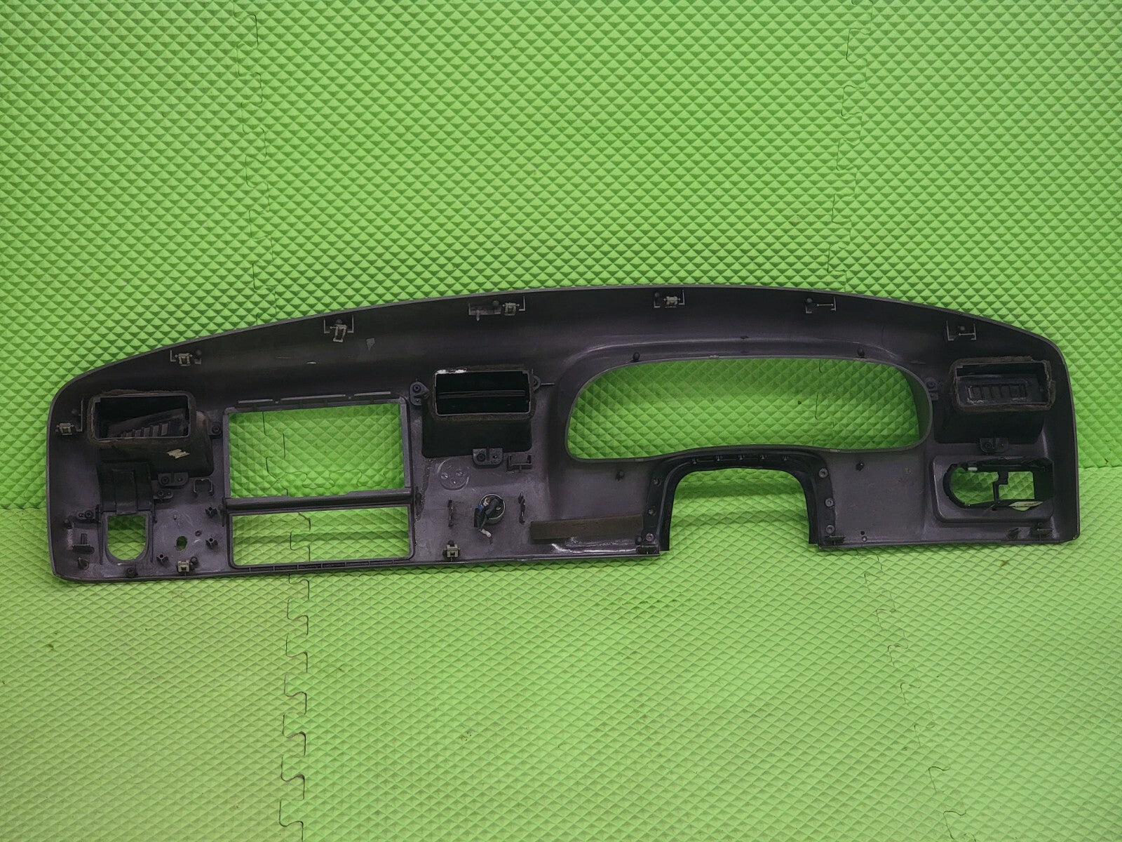 🔥99-04 Ford F250 F350 Dash Instrument Cluster Speedometer Bezel Panel Gray C22