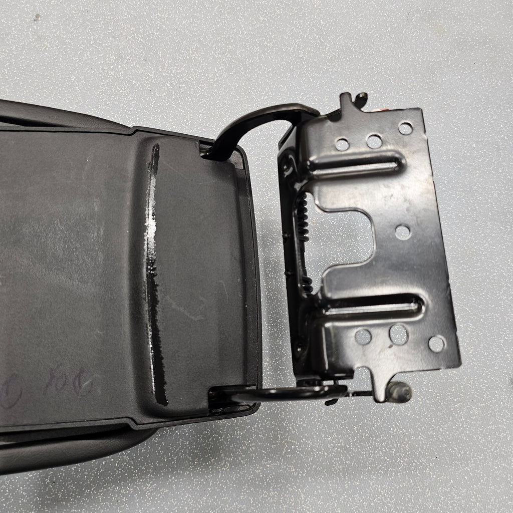 🔥13-16 DODGE DART CENTER CONSOLE ARM REST LID LEATHER BLACK TOP PAD COVER BLACK