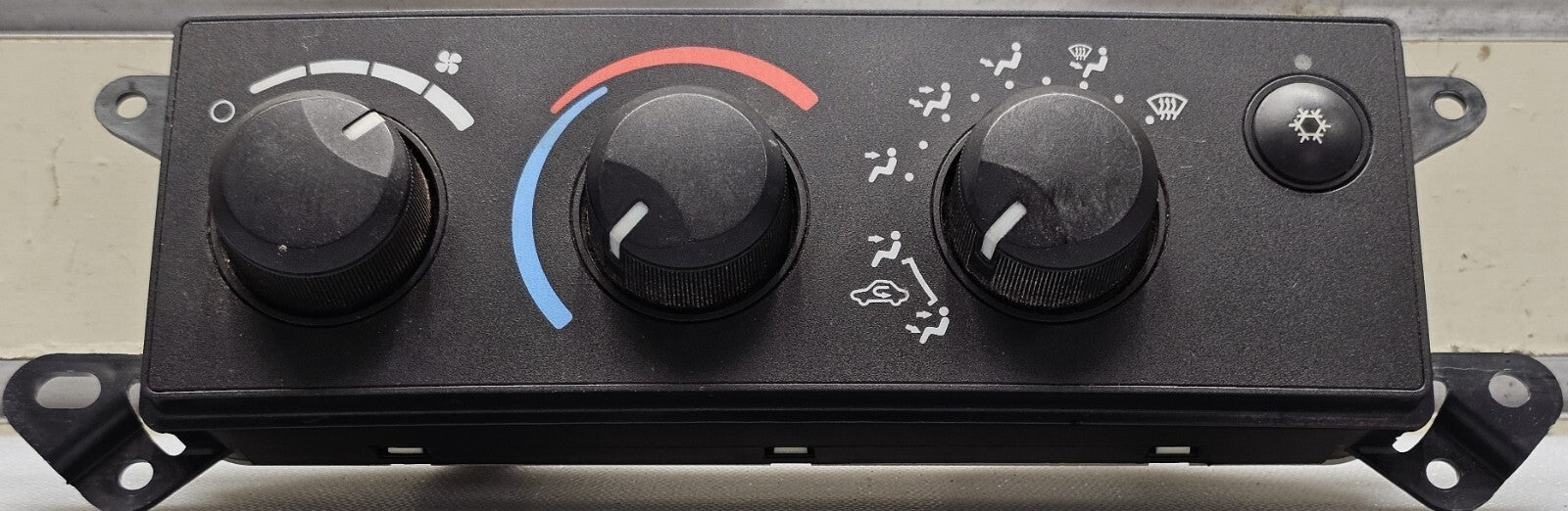 🔥06-08 Dodge Ram DAKOTA A/C Heater Climate Control Temperature Unit w/1 Button