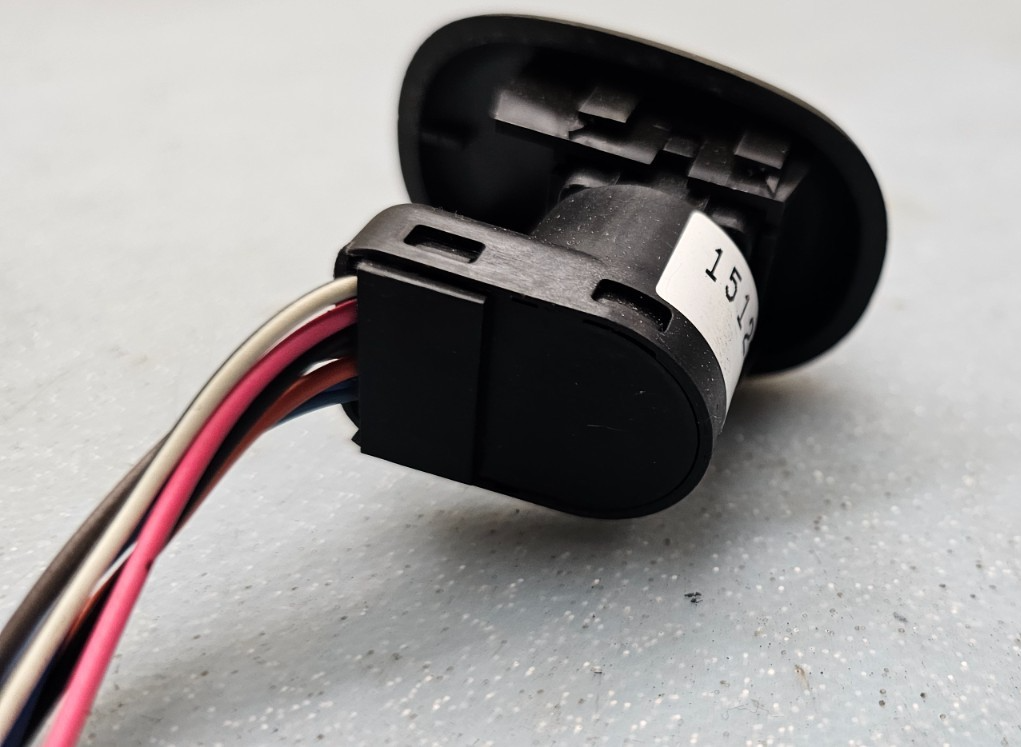 🔥02-09 TRAILBLAZER ENVOY A LEFT DRIVER POWER MIRROR DOOR CONTROL SWITCH BLACK