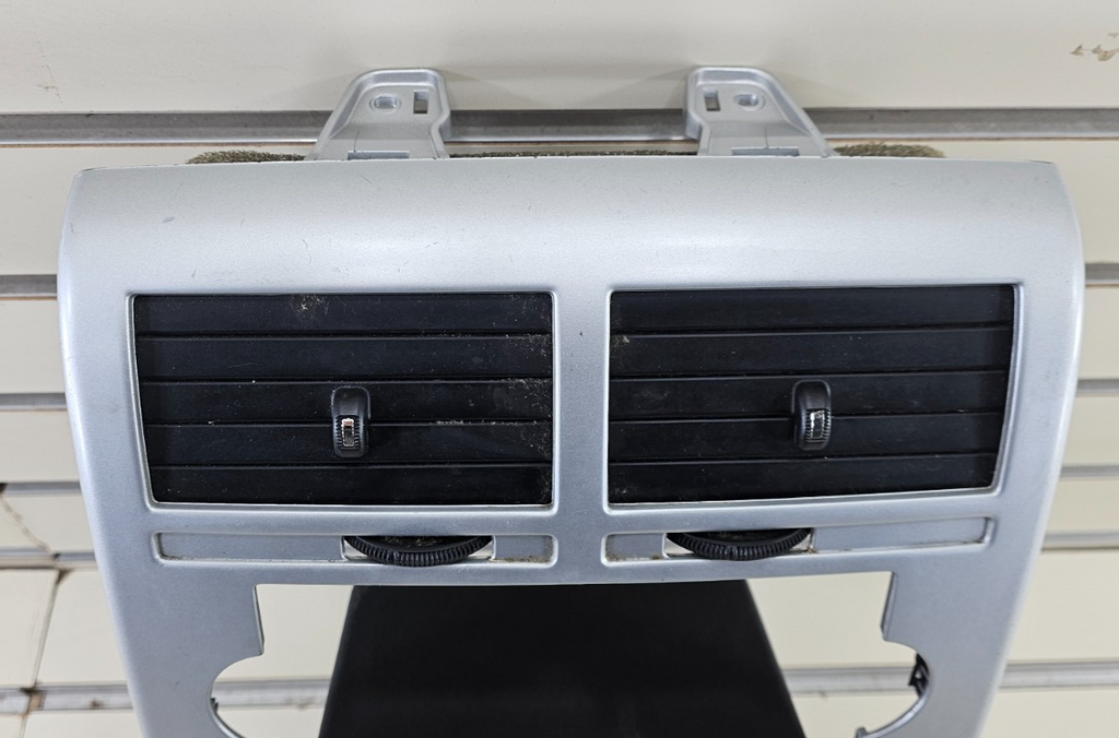 🔥07-09 Dodge CALIBER Dash Radio Center BEZEL Climate Dash Trim Vents SILVER B15