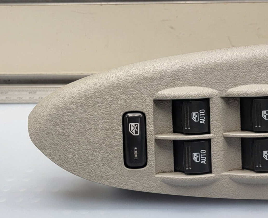 🔥06-09 Chevy TRAILBLAZER Window Switch Front LEFT Master Driver Side LIGHT grey