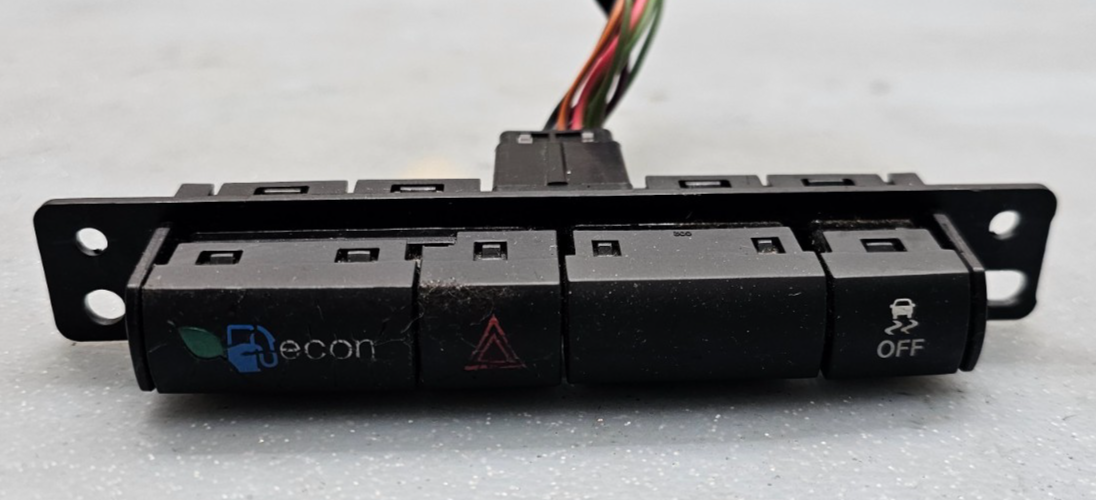🔥12-20 Dodge Grand Caravan Instrument Panel Switch Genuine BLACK OEM