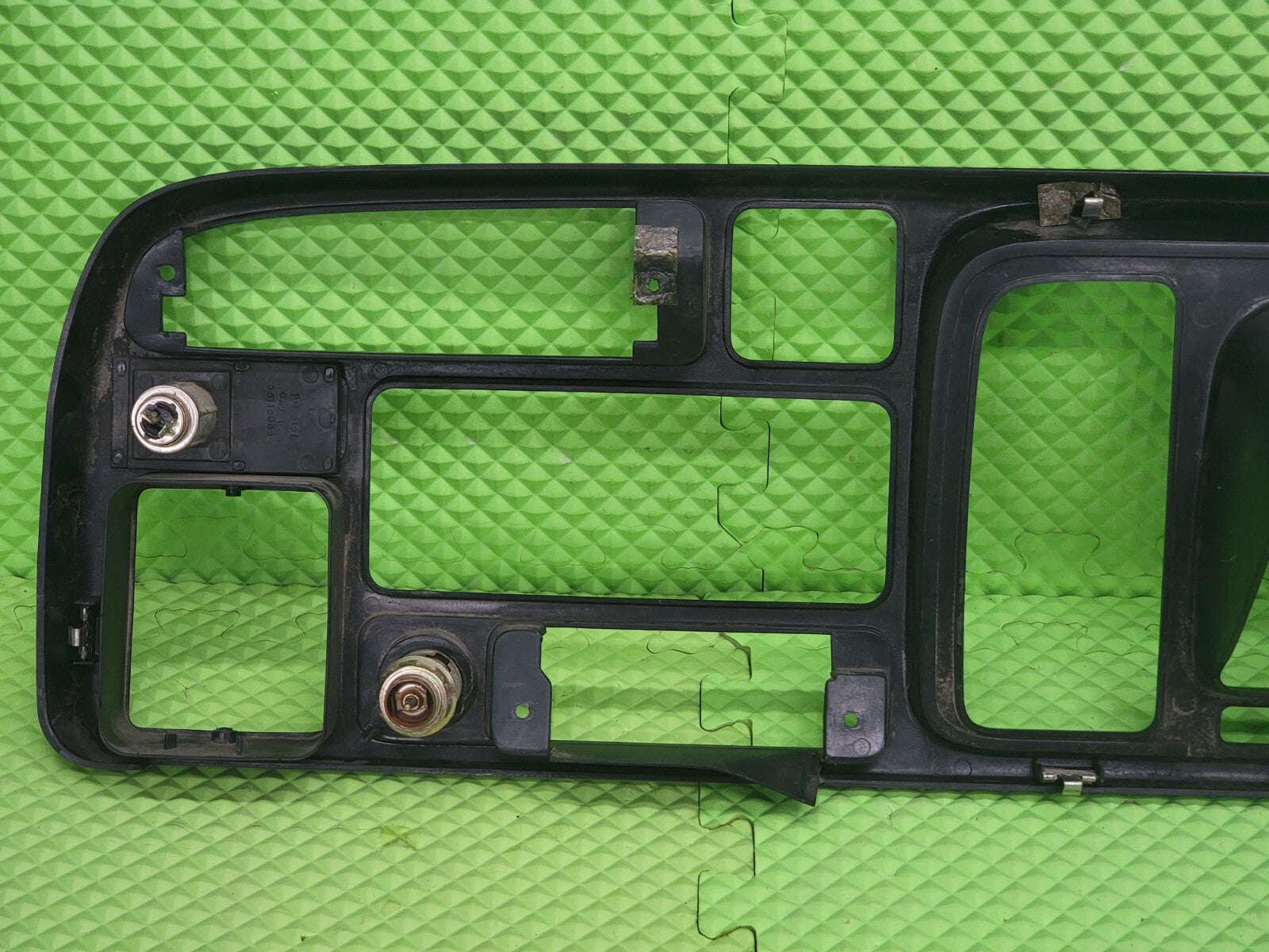 🔥94-97 Dodge Ram 1500 2500 3500-Dash Trim Surround Bezel Vents OEM Black