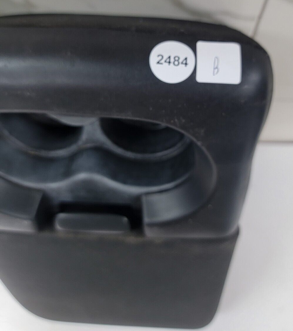 04-08 Ford F-150 Center Console JUMP SEAT Armrest w 2 Cup Holder BLACK JS1
