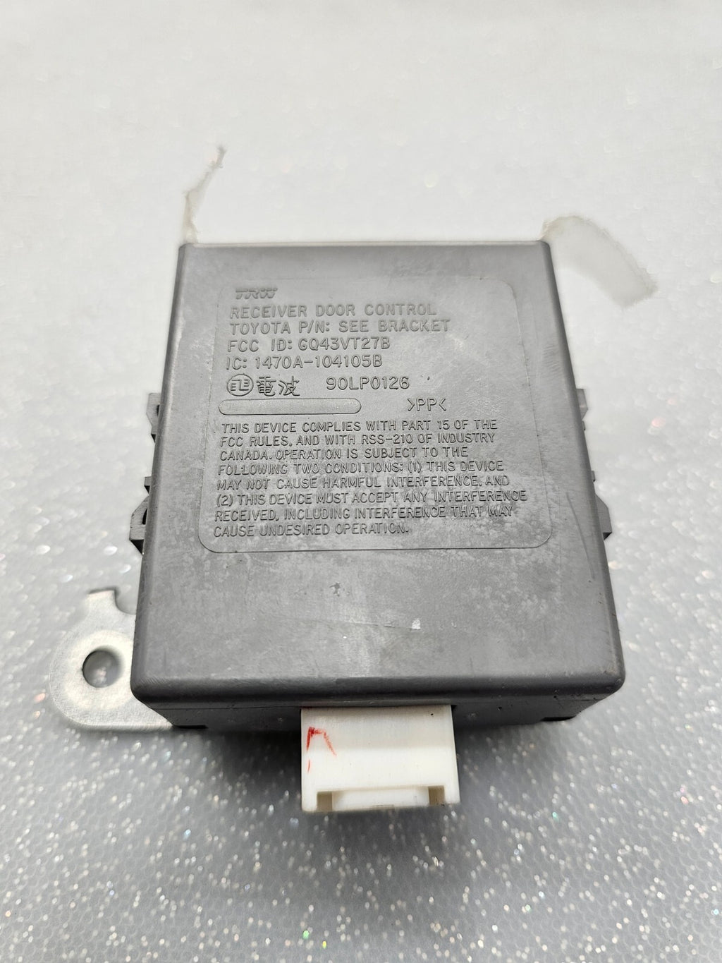 03-08 Toyota Corolla  Receiver Door Control Module Computer 8974102070/TC