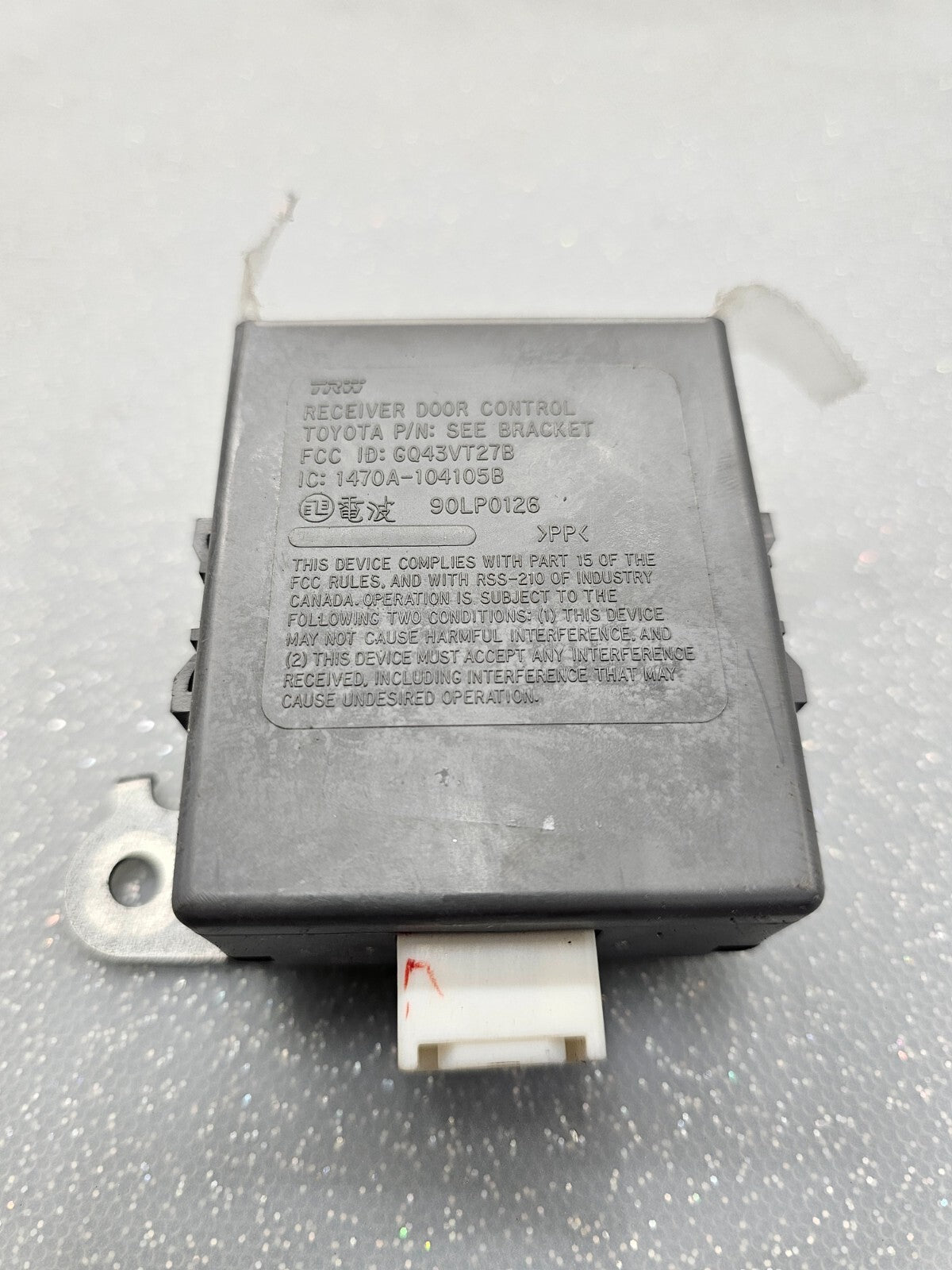 03-08 Toyota Corolla  Receiver Door Control Module Computer 8974102070/TC