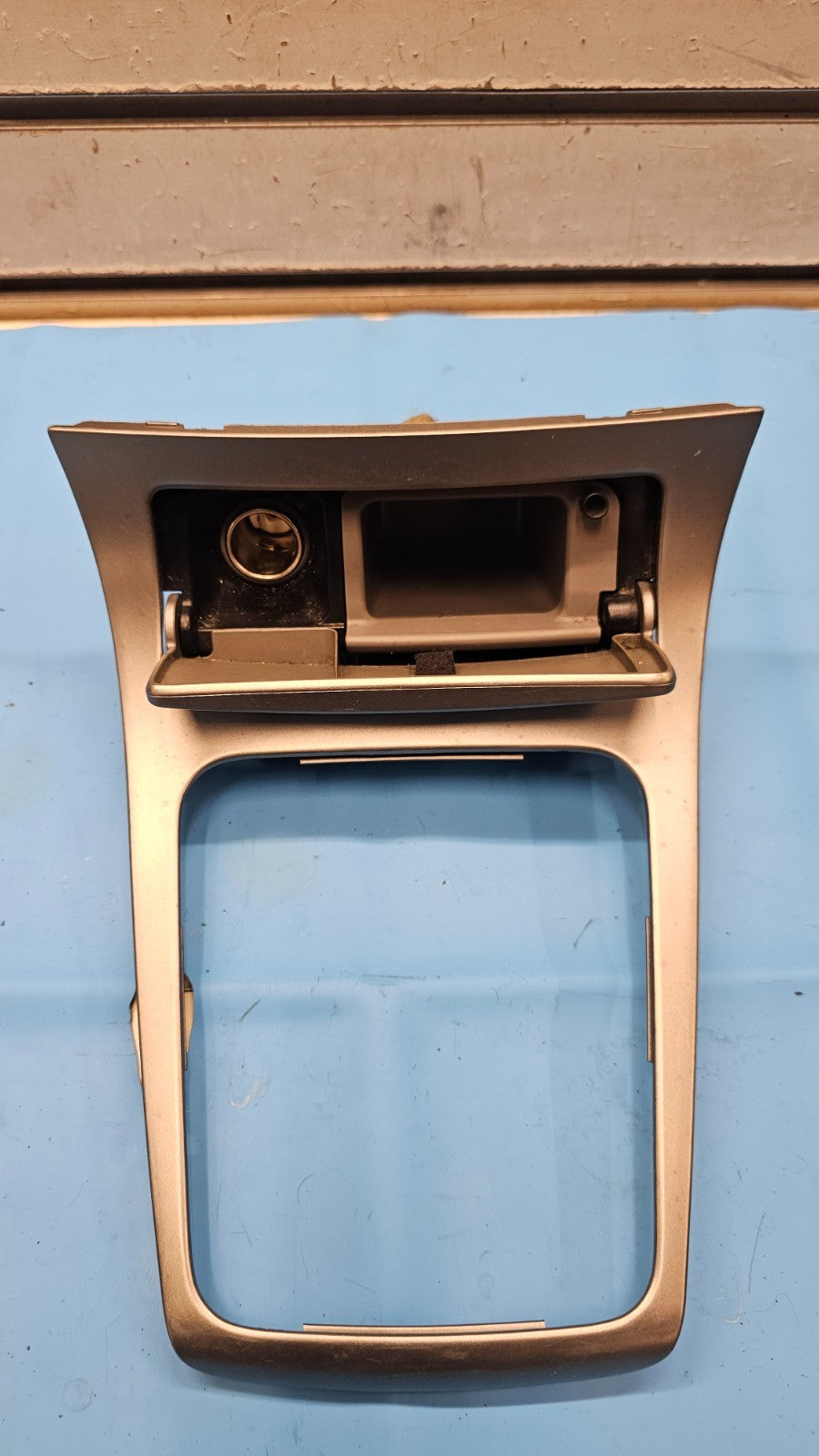 🔥05-07 IMPREZA FORESTER GEAR SHIFTER TRIM BEZEL CENTER CONSOLE ASSEMBLY SILVER