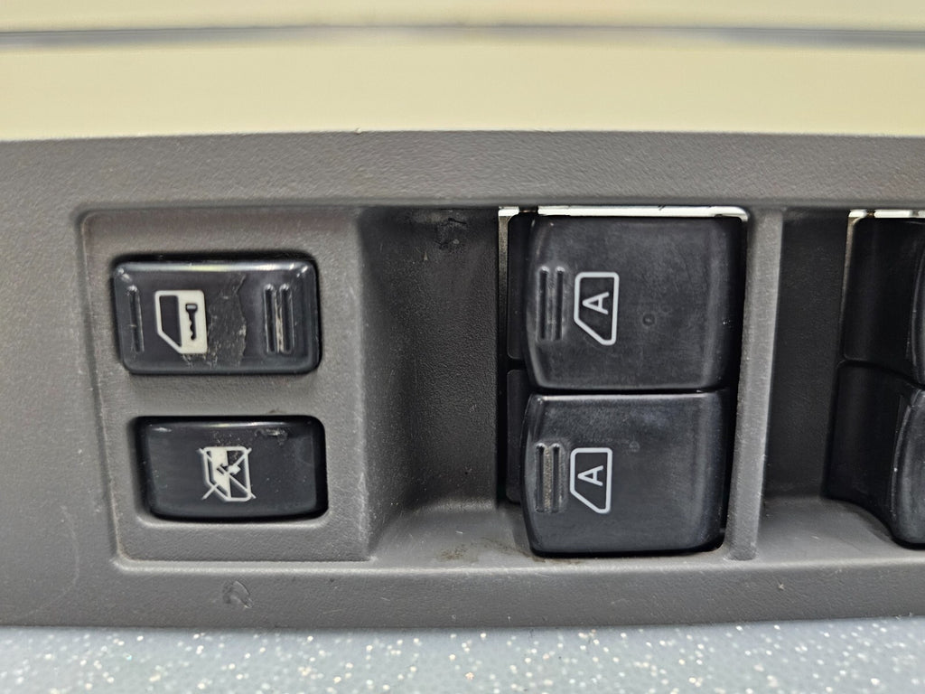 🔥04-15 TITAN ARMADA LEFT DRIVER MASTER POWER WINDOW LOCK SWITCH ASSEMBLY GRAY