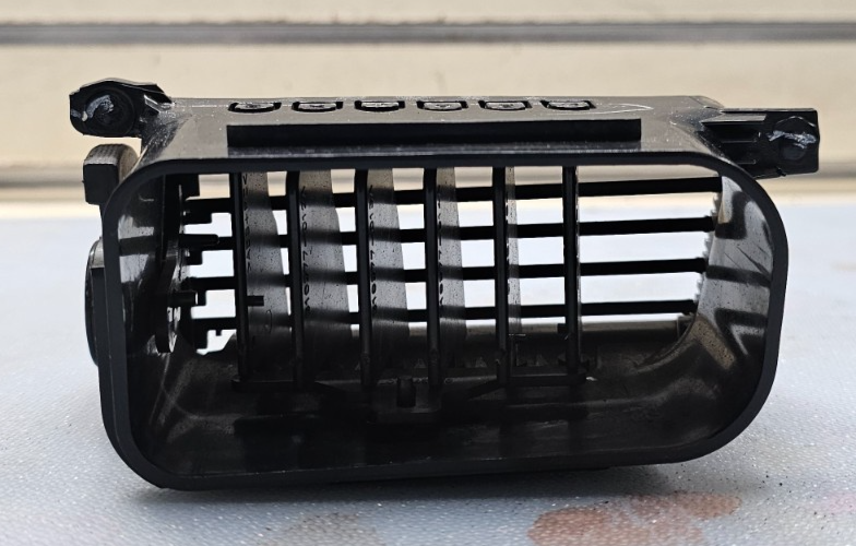 🔥06-13 CHEVY Impala Dash Left Driver Master Air Vent Heater Conditioning BLACK