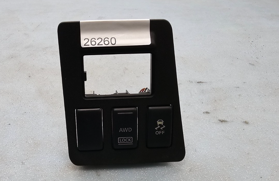 🔥08-10 Nissan Rogue Dash Door Power Mirror Control VDC Switch Assembly Black 