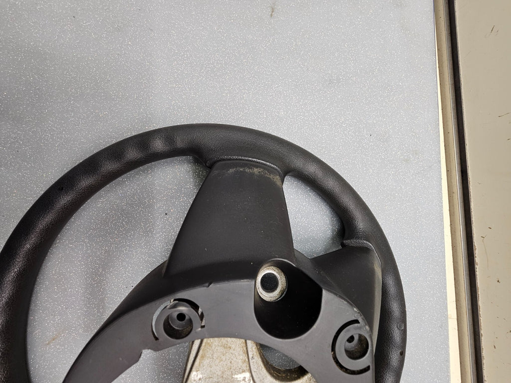 🔥2006-2007 Jeep Commander Front Steering Wheel Leather Black OEM