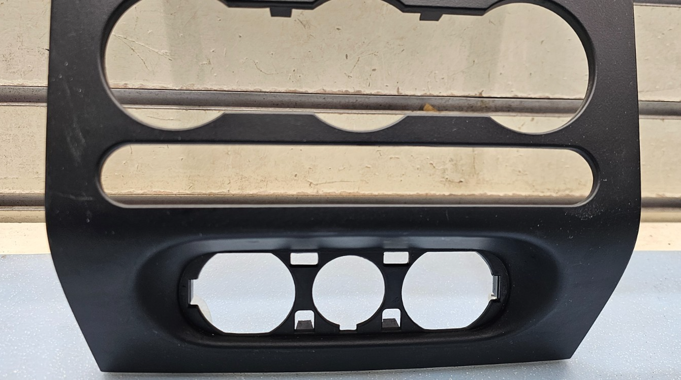 🔥04-08 Ford F-150 Dash AM FM Radio Stereo Bezel Trim Panel Climate Black OEM