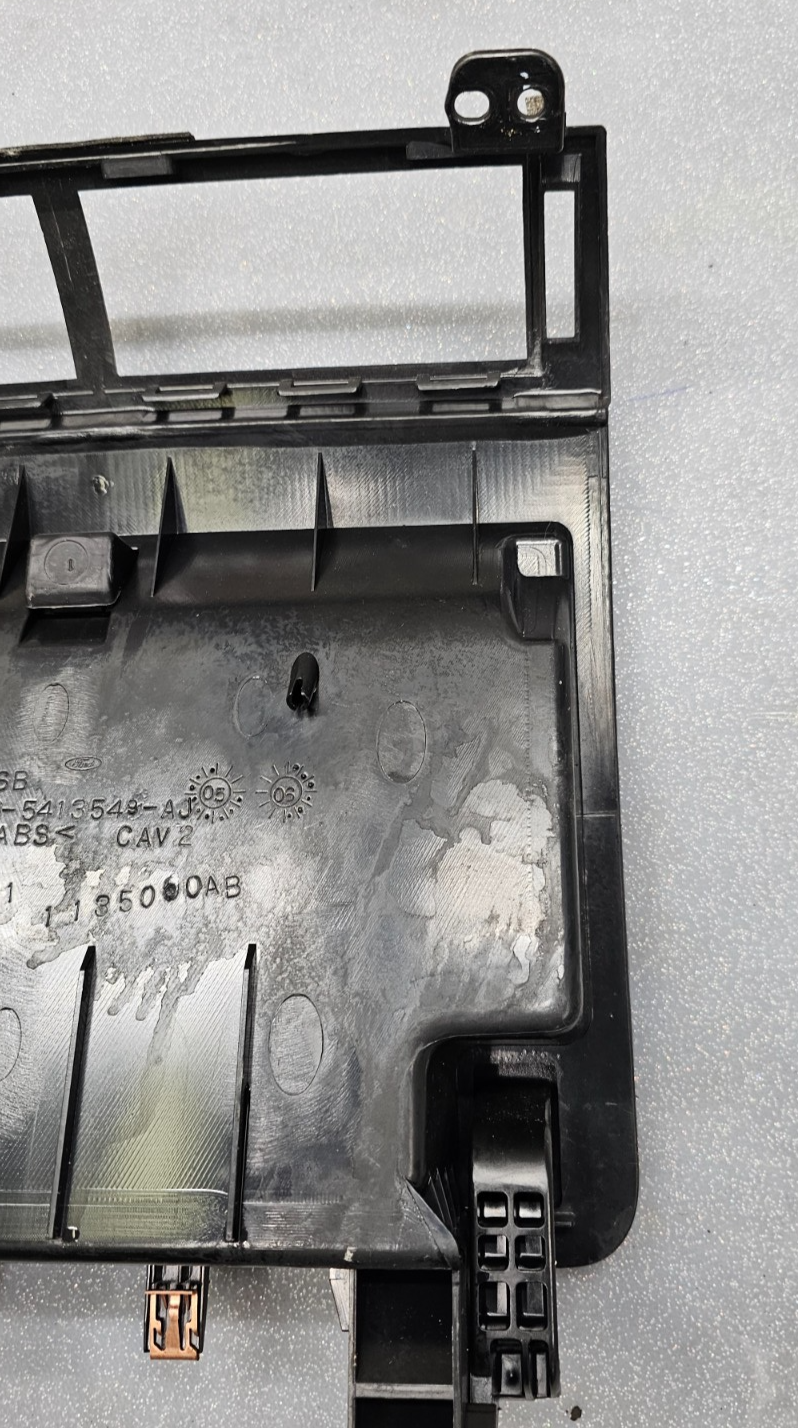 🔥06-09 Ford Fusion Center Dash Storage Cubby Trim Panel Assembly Black OEM