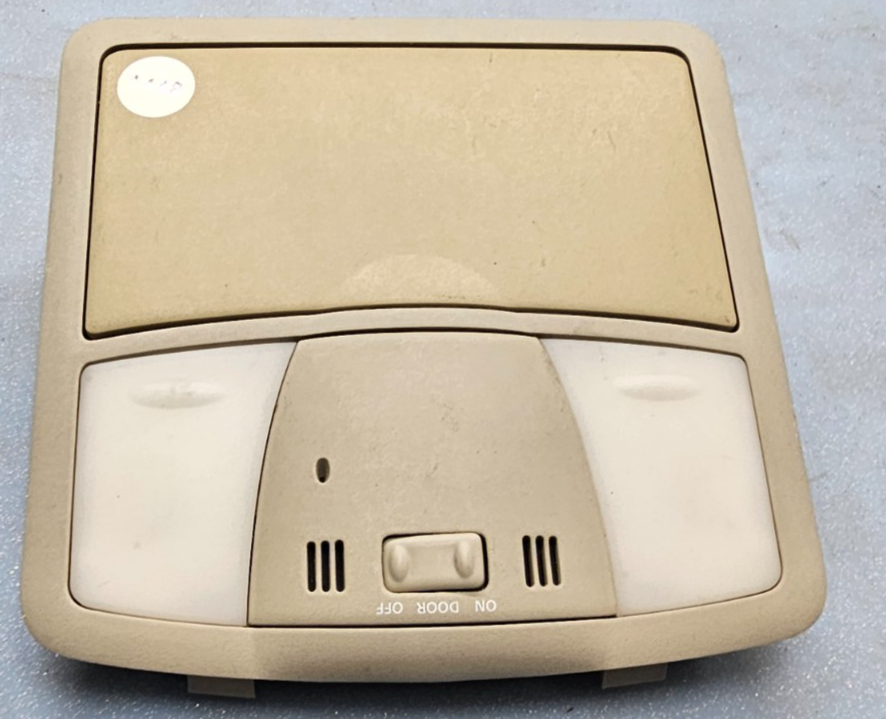 🔥07-14 Maxima Murano Altima Overhead Console Storage Dome Map Light Lamp Tan