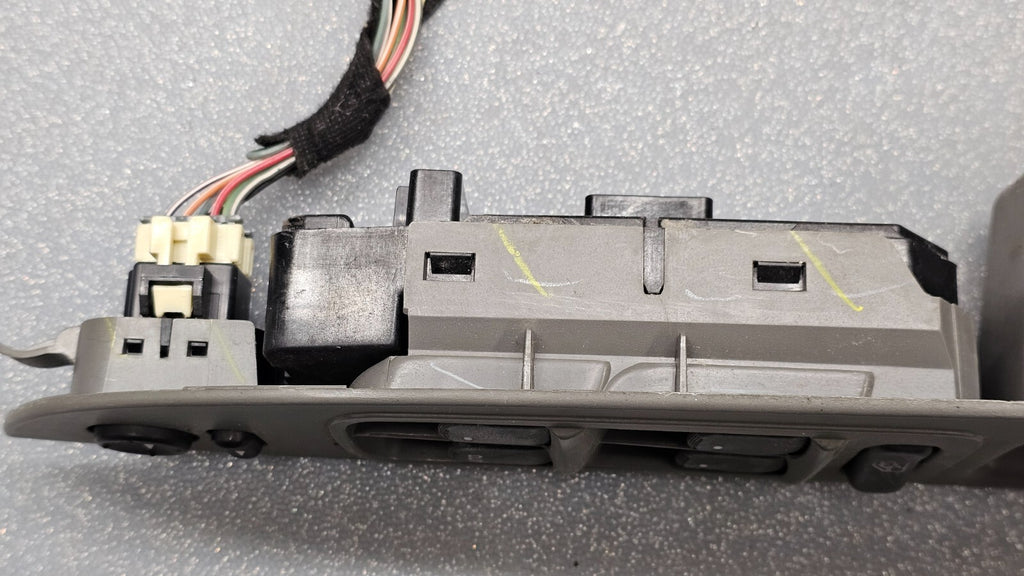 🔥10-12 Chevy Malibu Left Driver Master Power Window Mirror Switch Assembly Gray