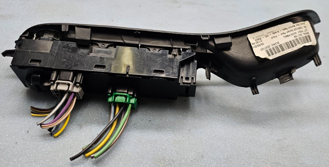 12-18 Focus Escape Front Left Driver Master Power Window Switch Regulator Black