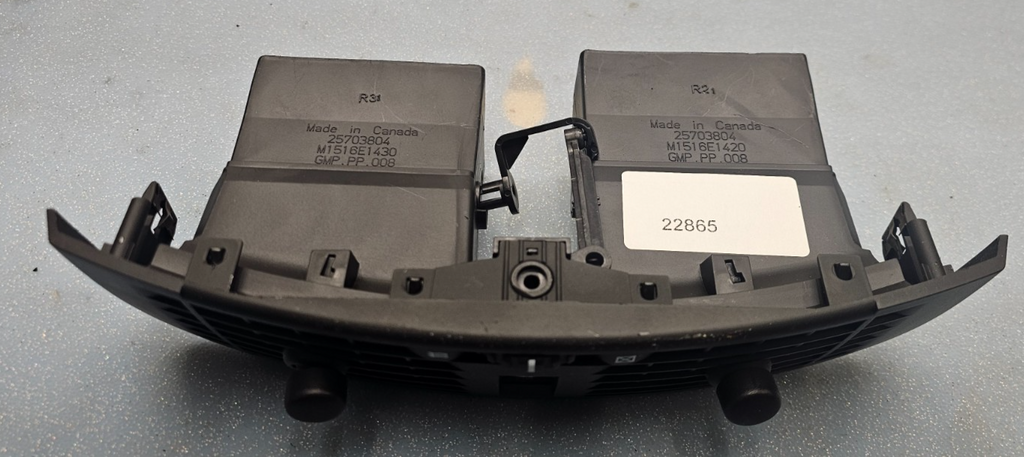 🔥03-07 CADILLAC CTS FRONT Center Dash Dual AC A/C HVAC Air Vent Heater Black