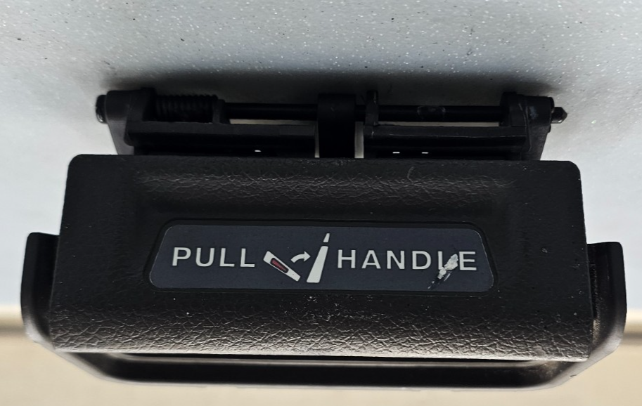 🔥06-14 Honda Ridgeline LEFT DRIVER Rear Folding Seat Release Handle Latch Black