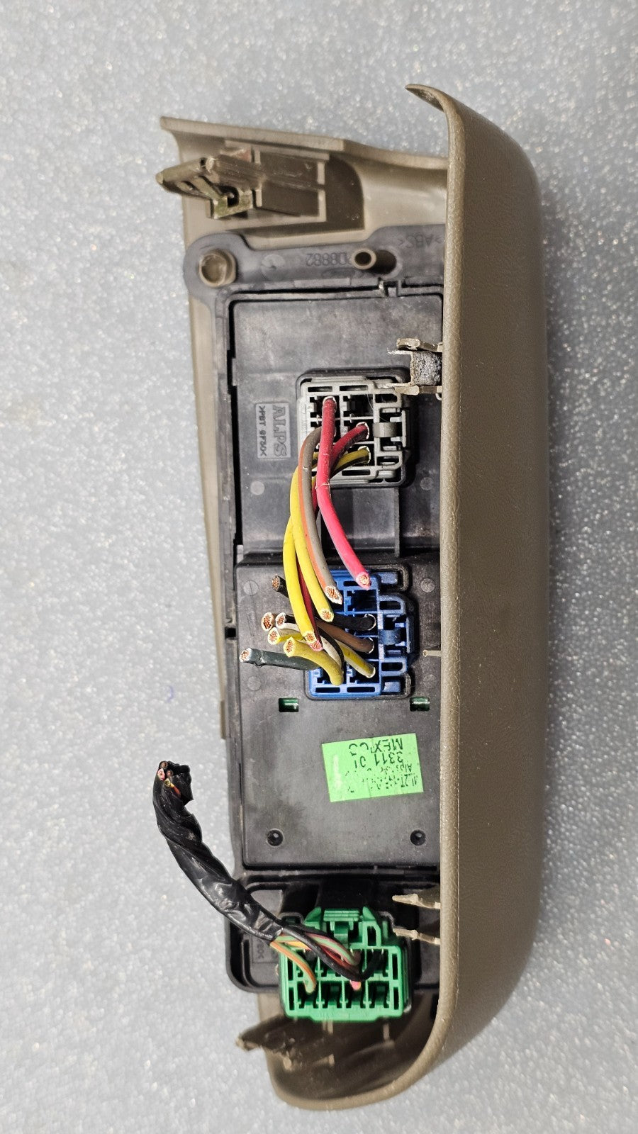 🔥02-05 Explorer Mountaineer Front Left Driver Master Door Window Switch Tan