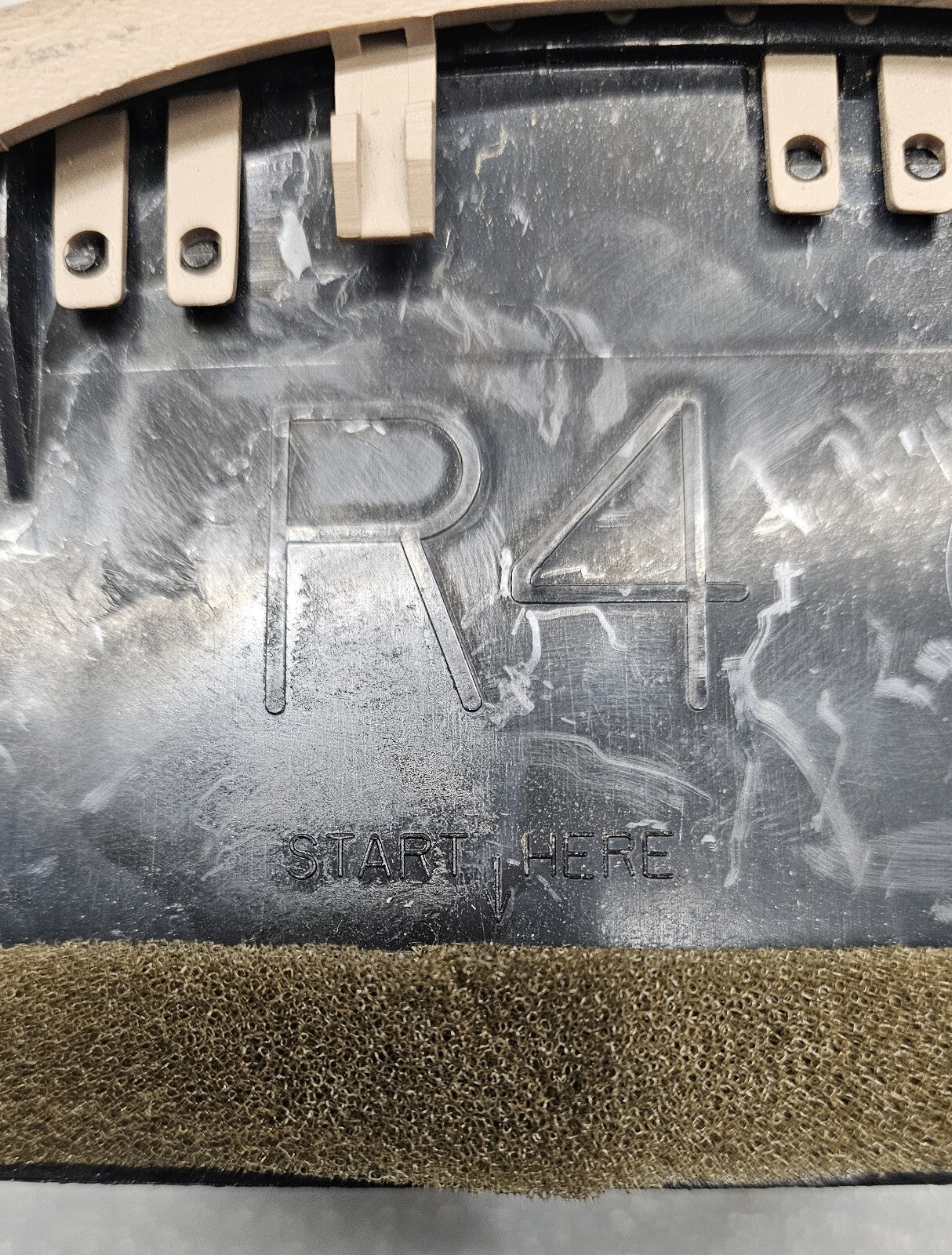 95-10 RANGER EXPLORER DASH PASSENGER AC HEATER AIR VENT CONDITIONER FILTER TAN