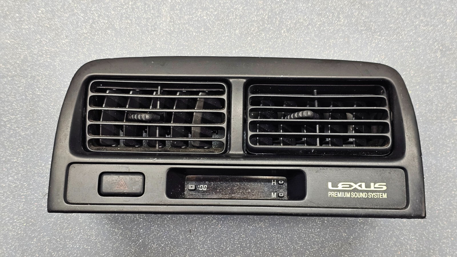 🔥97-01 LEXUS ES300 Center Dash AC Heater Trim Air Vent Conditioning Bezel Black