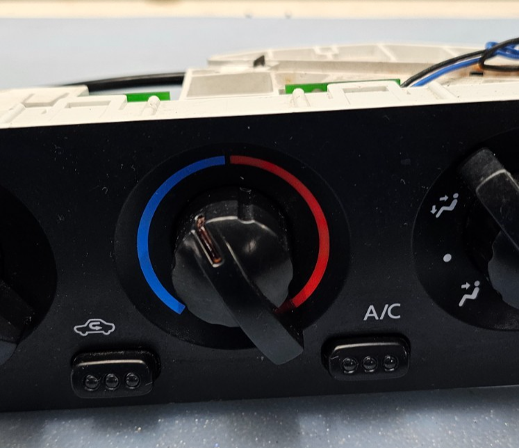 🔥02-04 FRONTIER XTERRA DASH A/C HVAC HEATER CLIMATE TEMPERATURE CONTROL BLACK