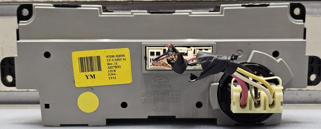 11-13 Hyundai Sonata Heater Temperature Climate Control Panel Unit Conditioning