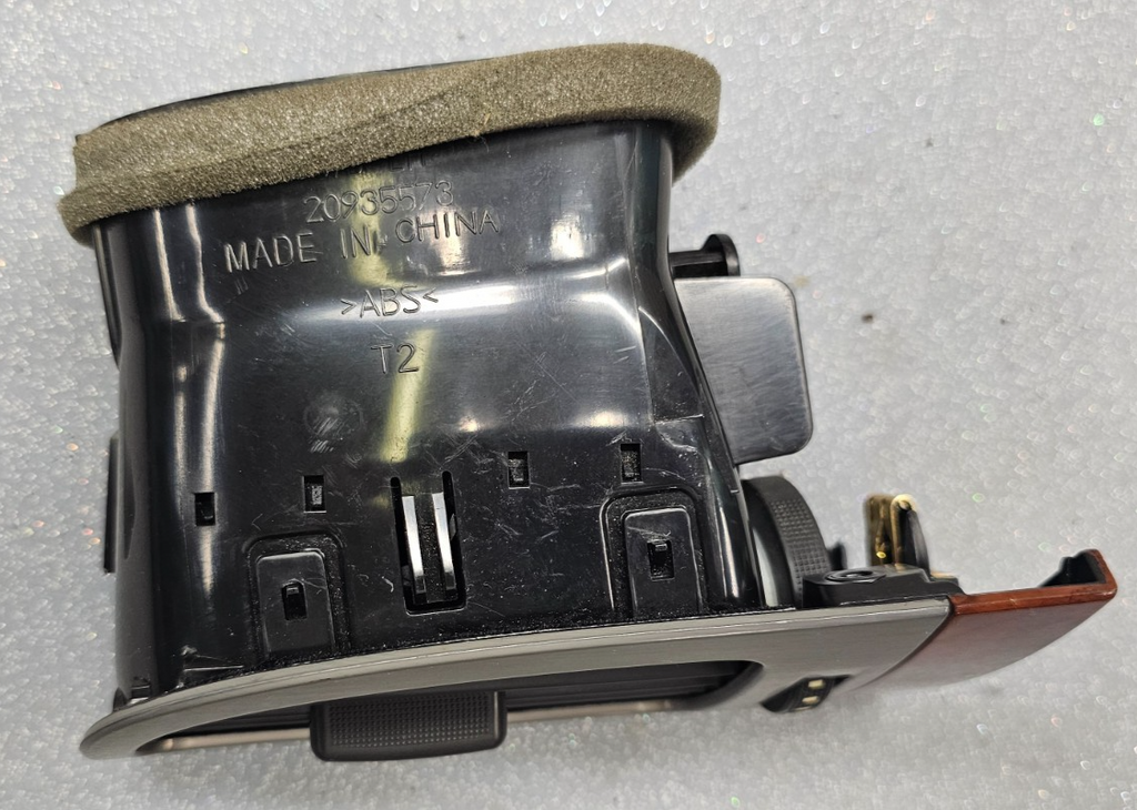🔥07-14 Escalade Tahoe Left Driver Dash Air Vent A/C AC Heater Panel Silver OEM