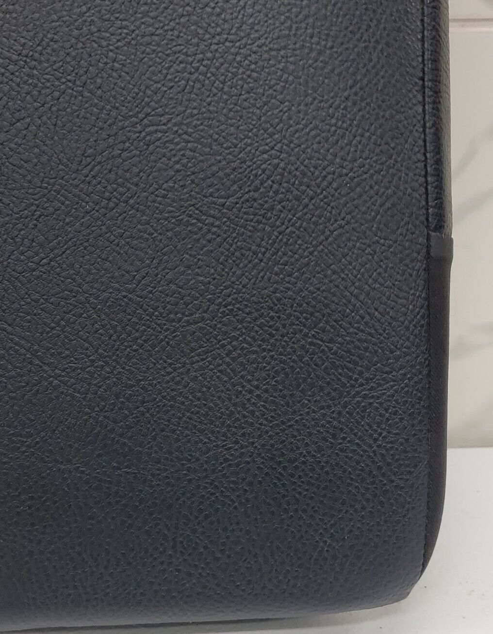 02-08 Dodge RAM Center Console Jump Seat ARMREST Cover Lid Leather Dark Gray JS7