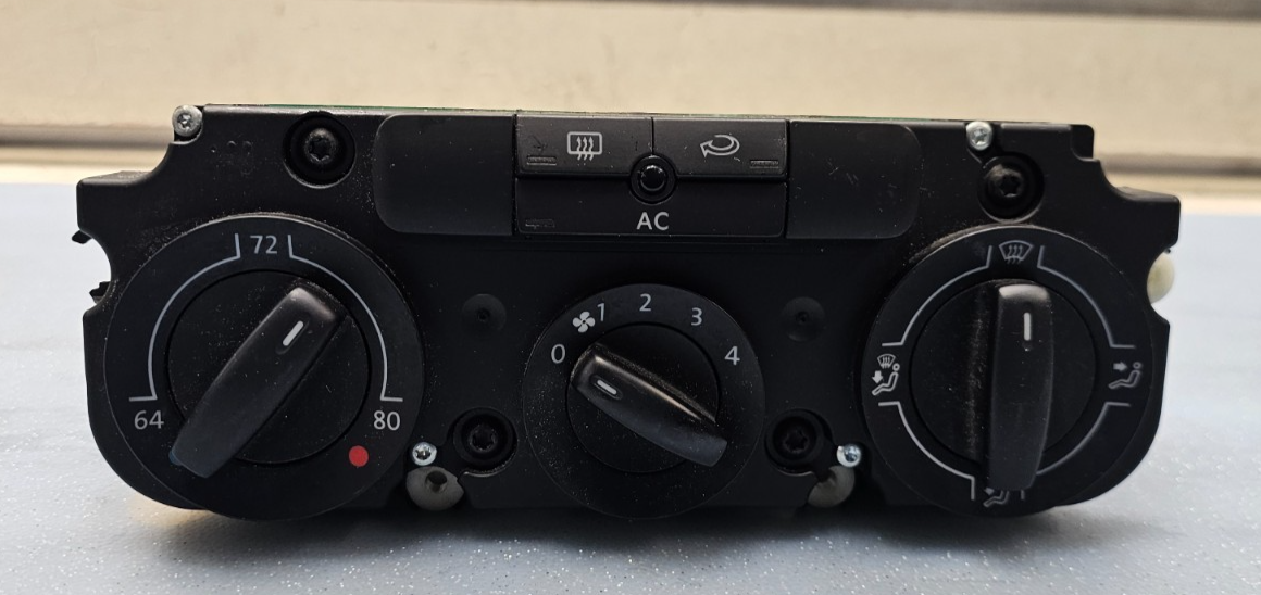 🔥15-18 Volkswagen Jetta Dash A/C HVAC Heater Temperature Climate Control Black