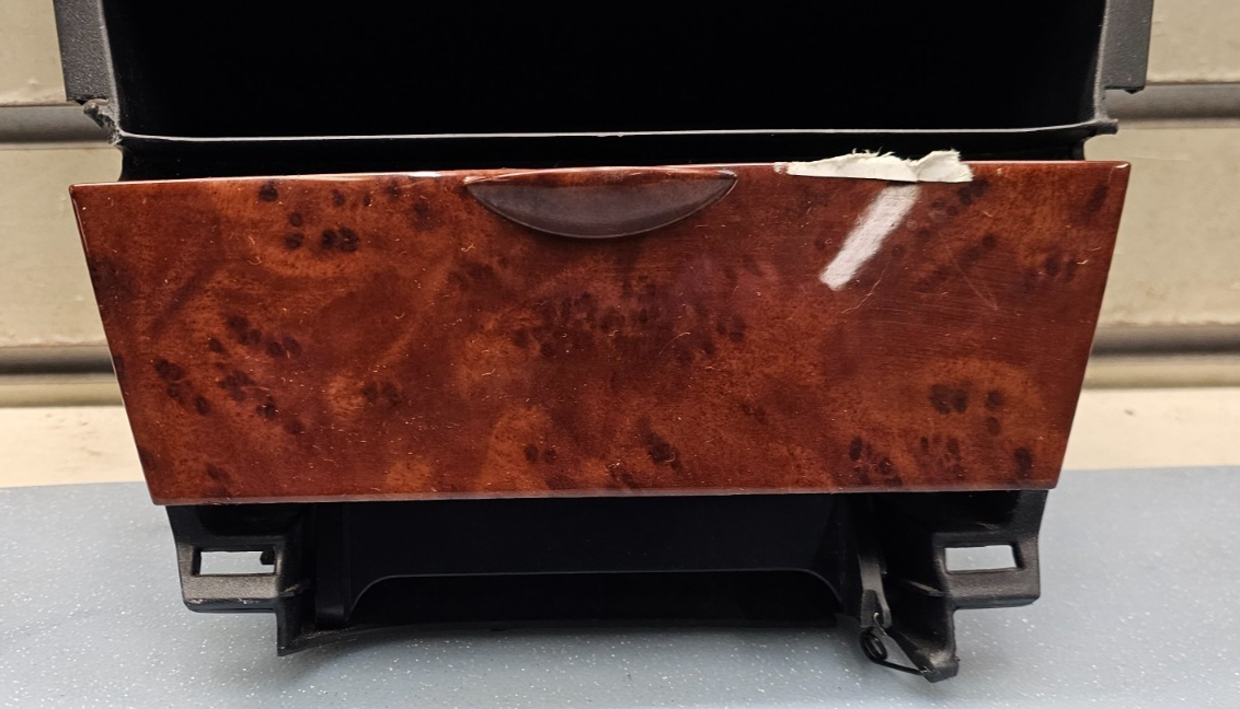 🔥03-08 TOYOTA COROLLA CENTER DASH CLIMATE TEMPERATURE CONTROL PANEL BLACK/WOOD