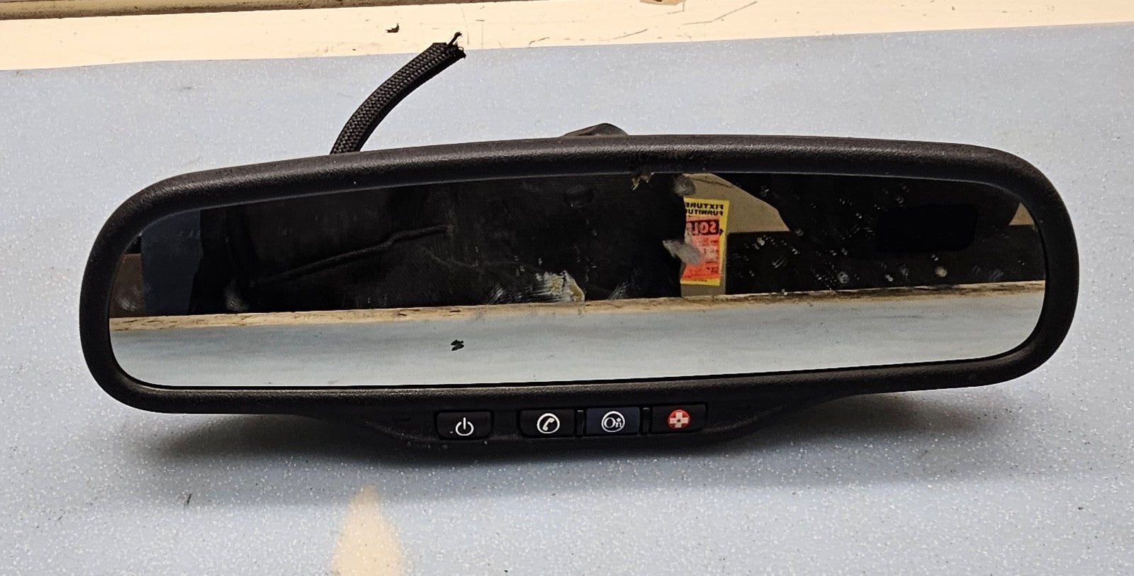 08-15 Acadia Enclave Yukon Tahoe GM RearView Mirror Auto DimCompass OnstarOEM/AE