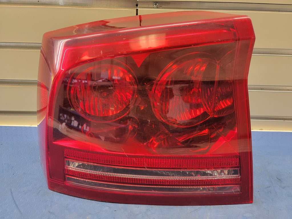 🔥06-08 Dodge Charger Driver Left Side Tail Light Lamp Chrome Assembly OEM