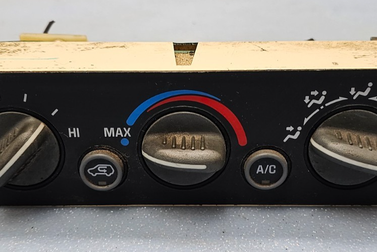 🔥96-00 Chevy C/K Yukon Dash A/C AC Heater Climate Temperature Control Black