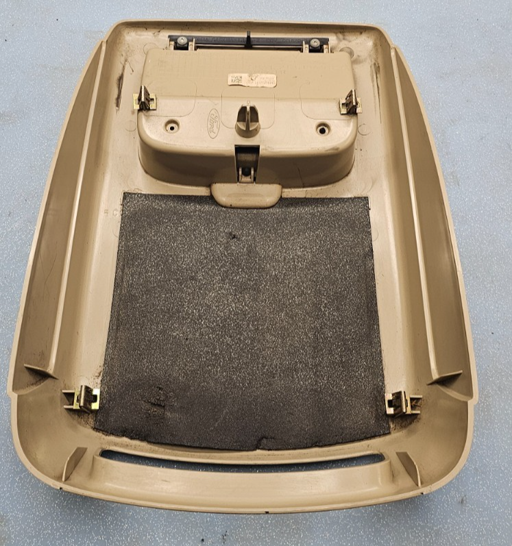 🔥05-10 Ford F250 F350 Super Duty Overhead Console Dome Map Light Lamp Tan