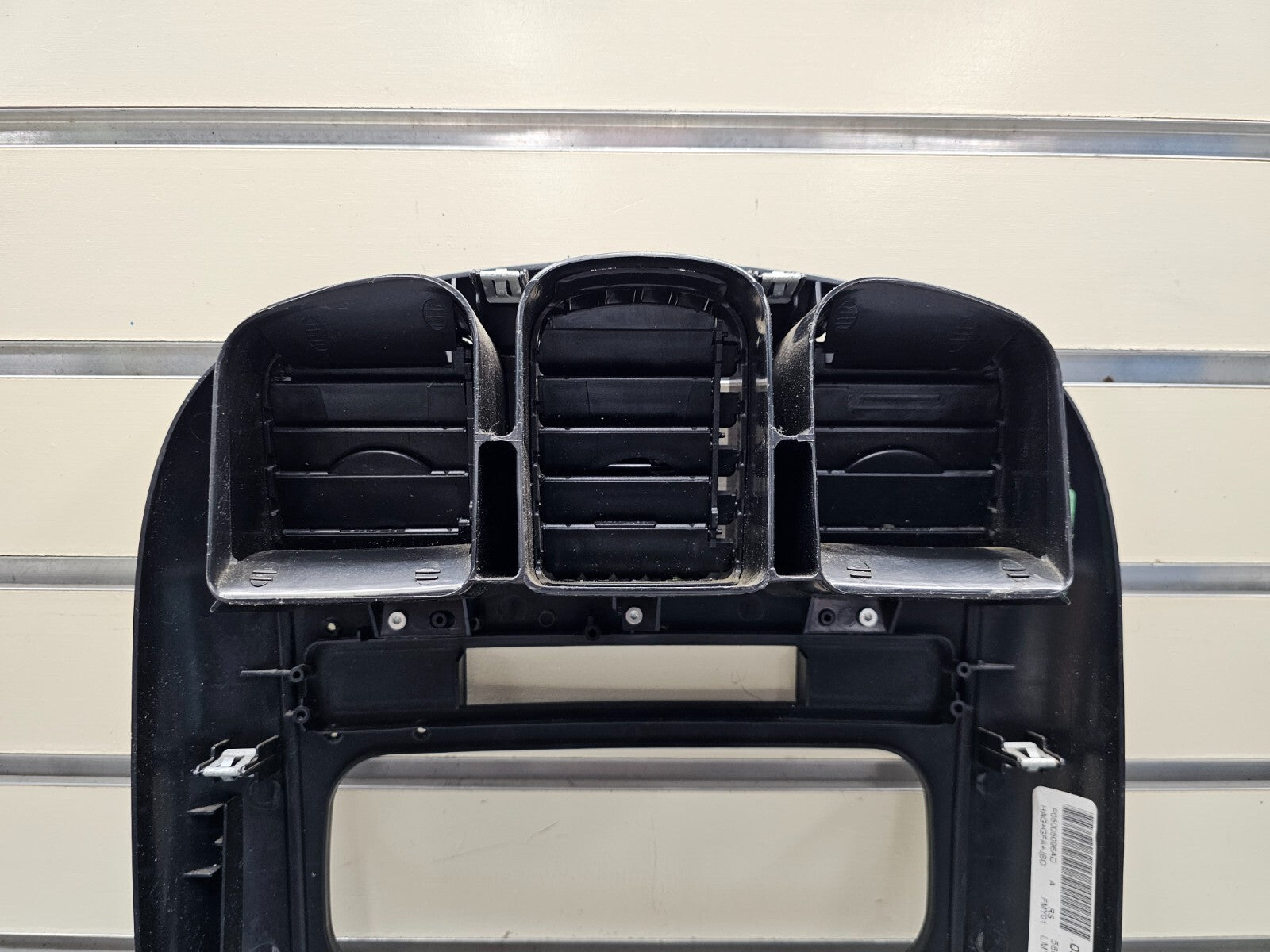 🔥01-07 Caravan Town Country Dash Radio Climate TRIM Panel Surround Bezel Black